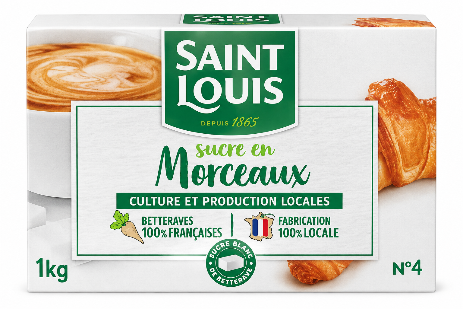 Sucre en morceaux N°4 – 1 kg