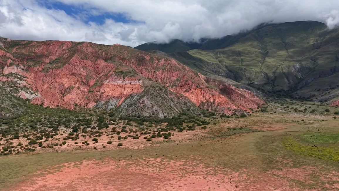 Paisaje de la Quebrada de Humahuaca, en Jujuy