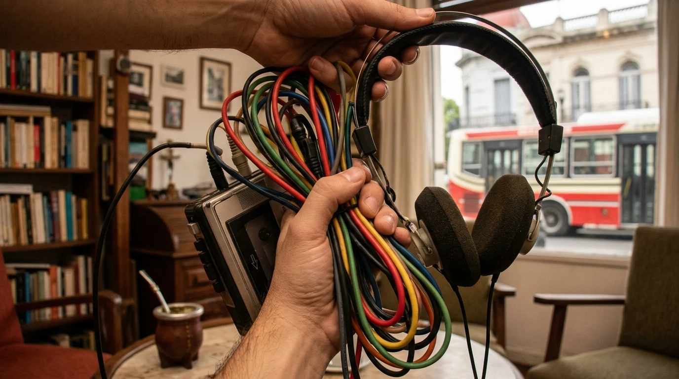 Vuelta a los cables, Walkman y dispositivos antiguos.