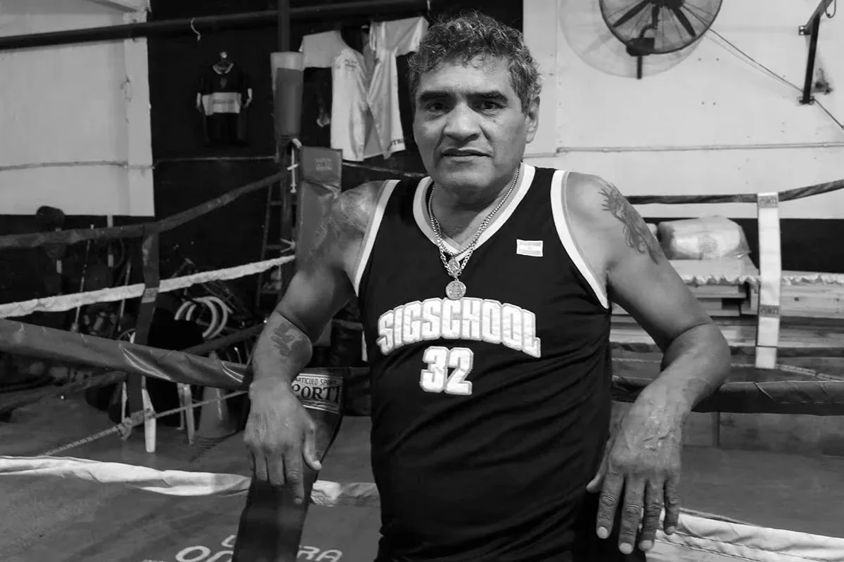 Jorge 'Roña' Castro, excampeón mundial de boxeo de peso mediano