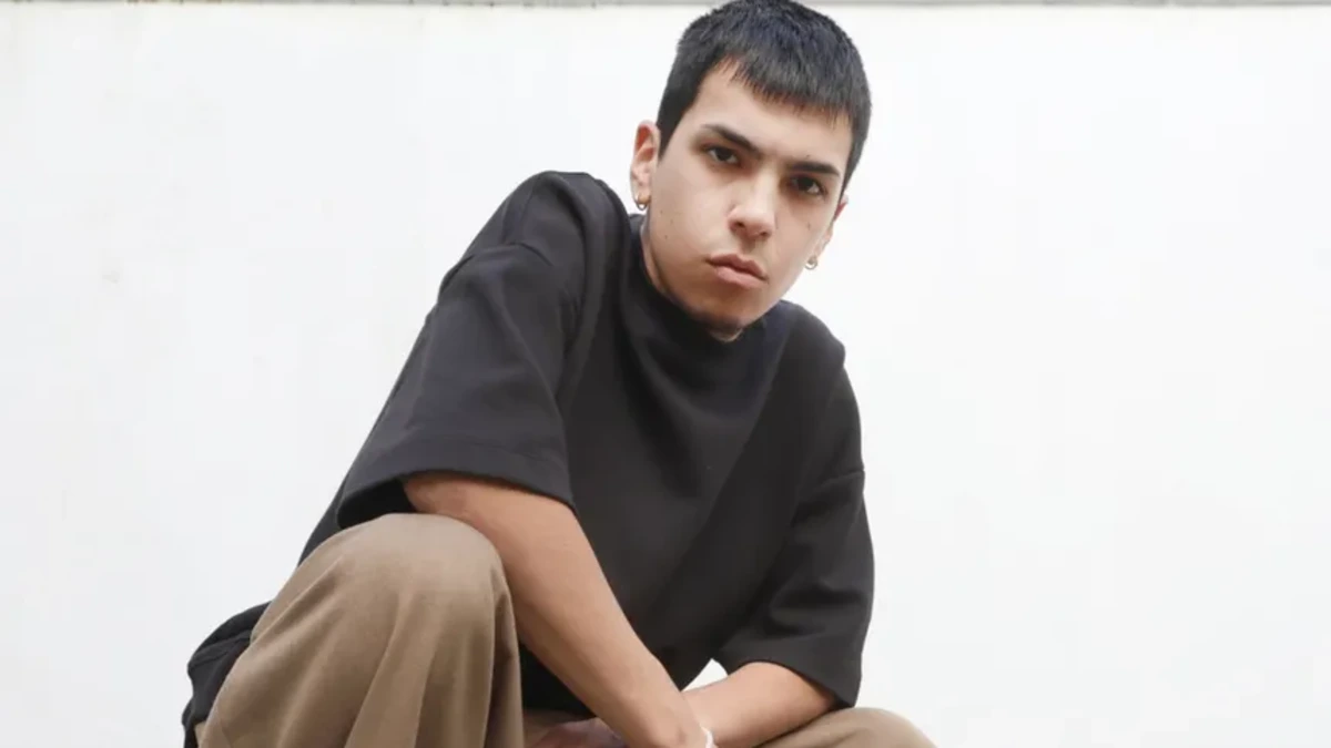 Milo J, artista argentino de trap y música urbana, en una presentación en vivo