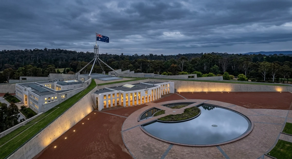 Imagen sobre el ciberataque con inteligencia artificial a un sistema del gobierno de Australia