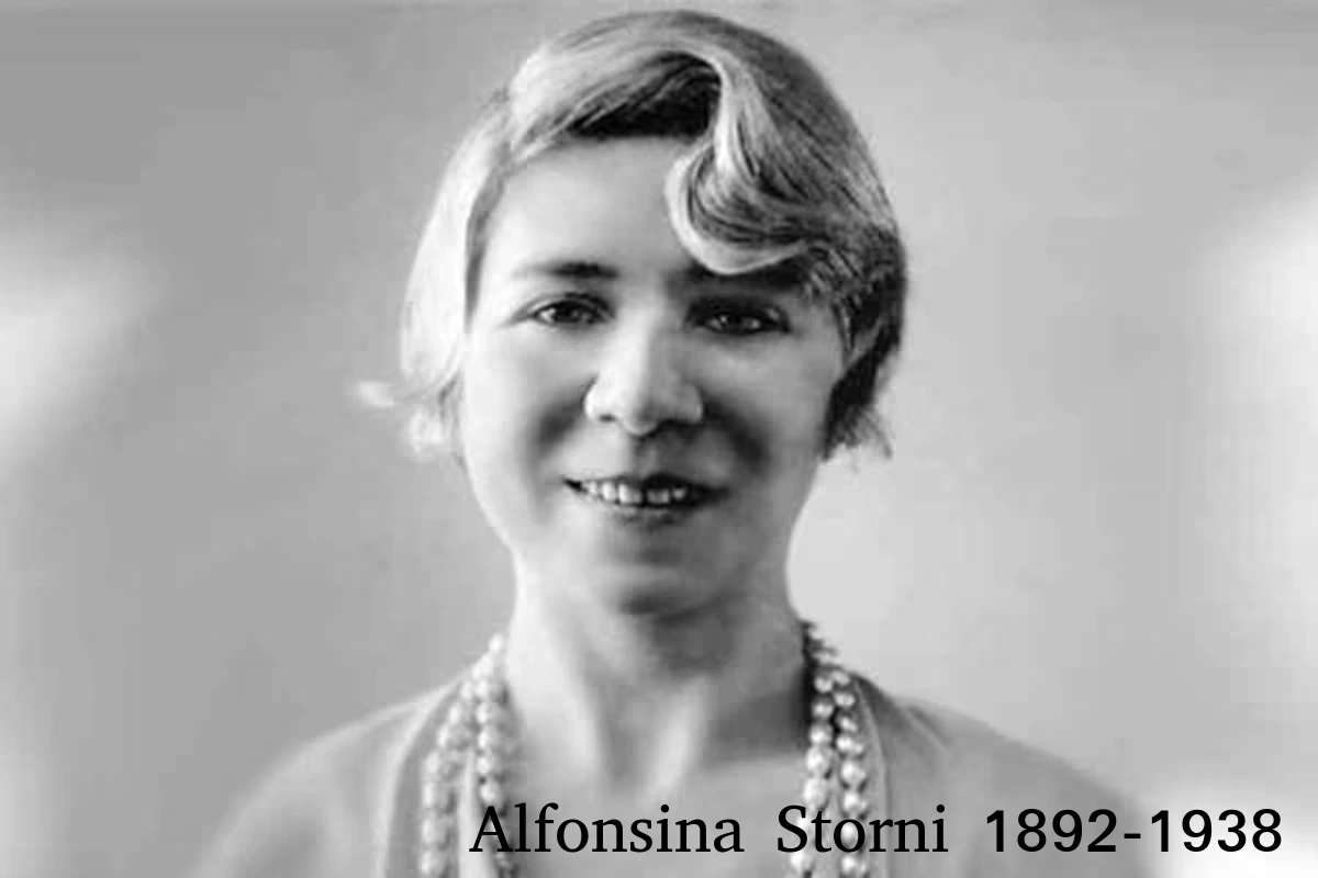 Retrato de Alfonsina Storni, poeta y periodista argentina fallecida el 25 de octubre de 1938