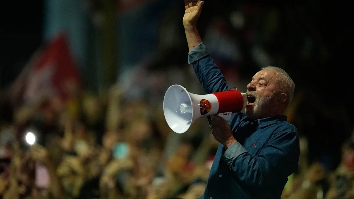 Luiz Inácio Lula da Silva, presidente electo de Brasil tras ganar el balotaje frente a Flávio Bolsonaro