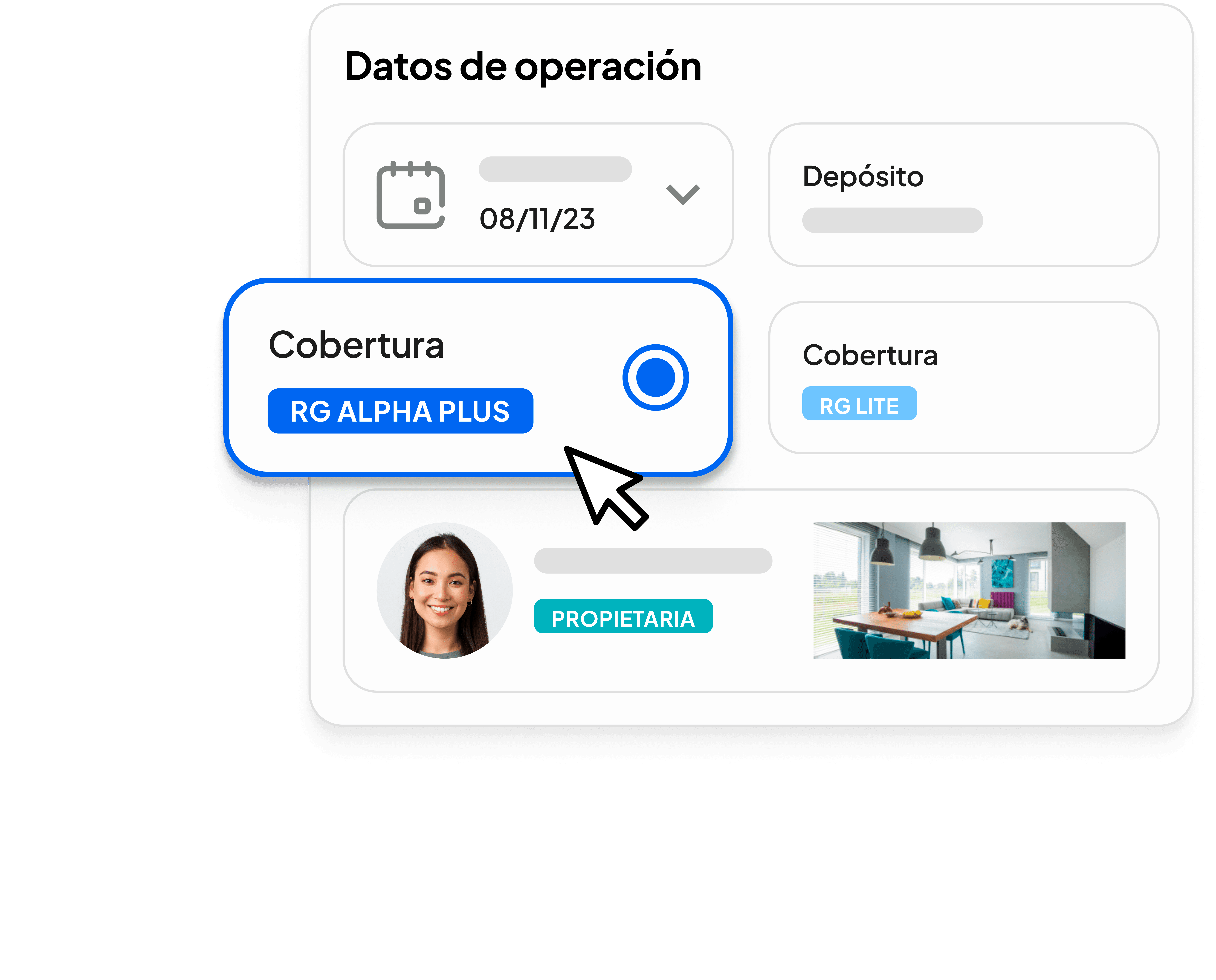 Ingresa todos los datos clave