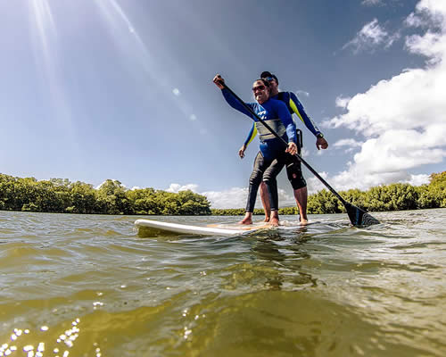 Prácticas de canotaje - Bahía de Carenero