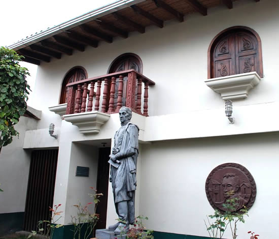 Fachada de la Casa del Balcón, en La Grita Fachada de la Casa del Balcón, en La Grita