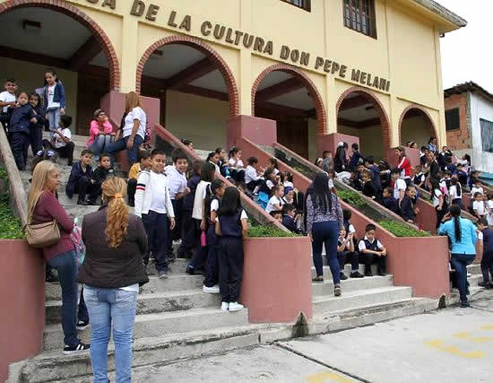 Fachada de la Casa de La Cultura Don Pepe Melani - La Grita