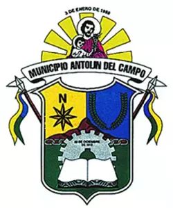 Escudo del municipio Antolín del Campo Escudo del municipio Antolín del Campo