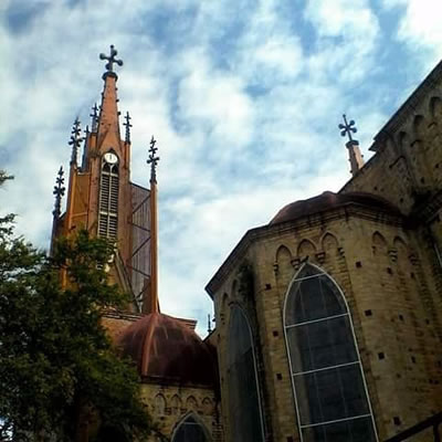 Detalle de la Iglesia de Rubio
