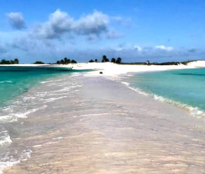 Paisaje del Parque Nacional Archipiélago de Los Roques