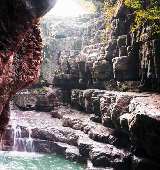 Pozo Azul - Paisaje típico