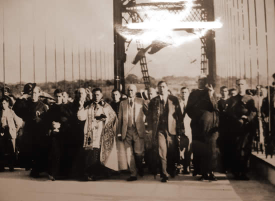 Foto antigua del Puente Libertador