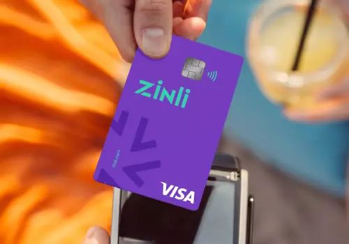 Publicidad dela tarjeta Visa de de Zinli