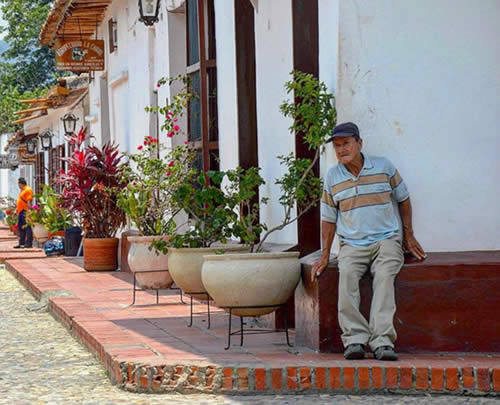 Esquina típica de San Pedro