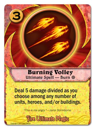 Burning Volley