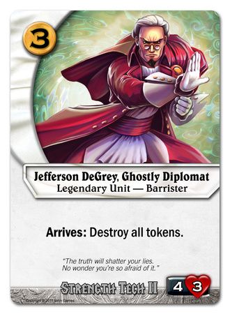 Jefferson DeGrey, Ghostly Diplomat