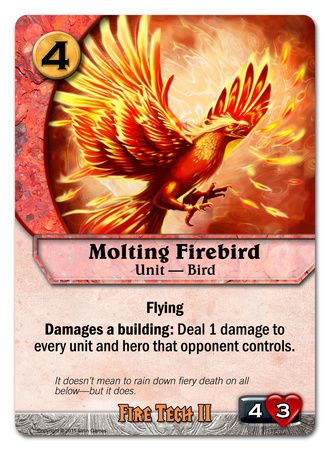 Molting Firebird