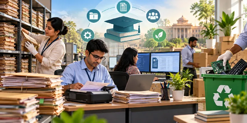 Did the School Offices Get a Big Clean‑Up? 📁