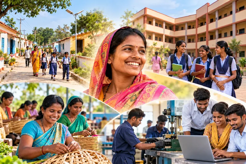 How India Is Building Better Villages for Kids 🏡