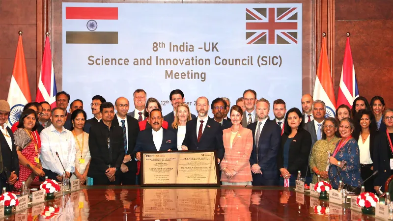 India and United Kingdom Explore Space, Energy, and Smart Technology 🚀