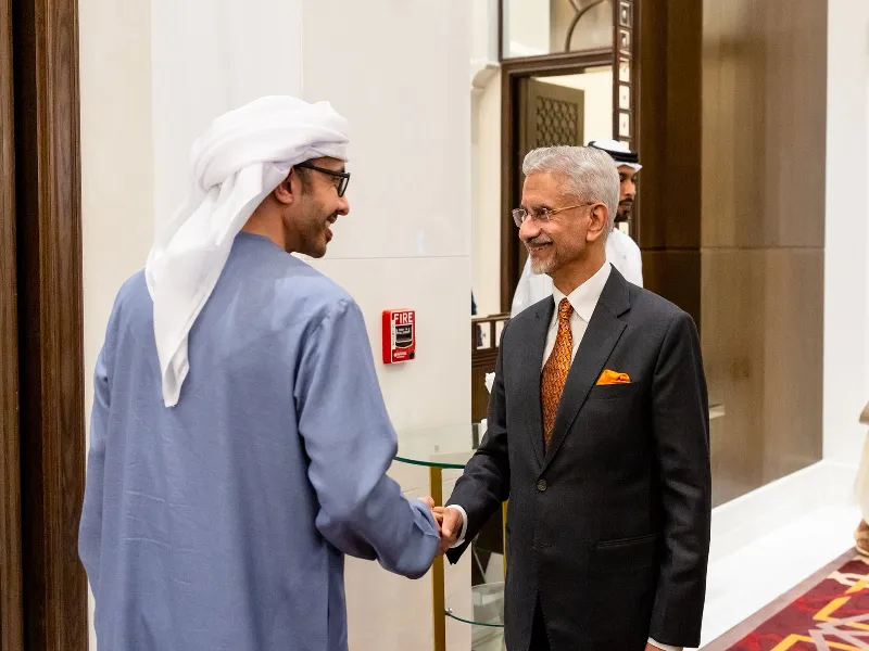 Why Did India’s Foreign Minister Meet the United Arab Emirates Leader? 🤝
