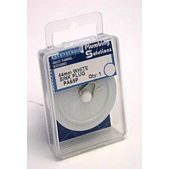 1 3/4" White Sink/Bath Plug
