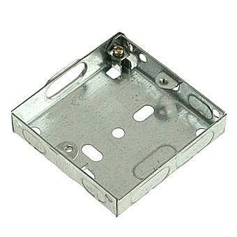 1 Gang 16mm Steel Flush Box