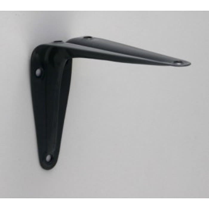 100 x 75mm (4"x3") Grey London Type Shelf Bracket (Pack of 20) Ray