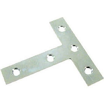 100mm (4") ZP Tee Plate (Pack of 2)
