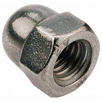 Timco M12 Hex Dome Nut - Pack of 2