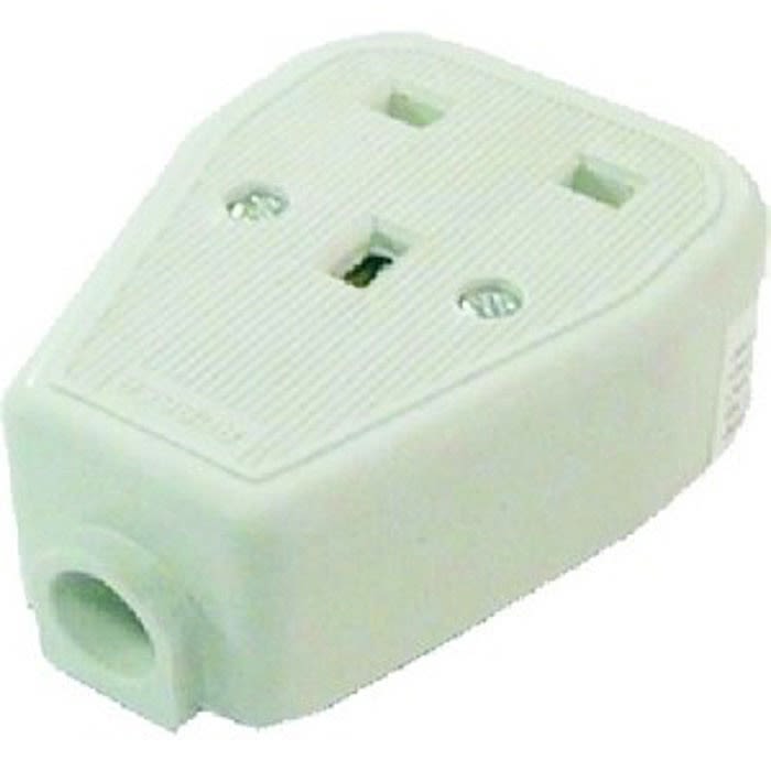 13 Amp Rubber Single Trailing Socket Ray Grahams DIY Store