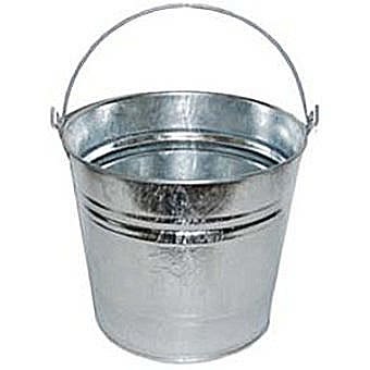 12 Litre Galvanised Bucket 29cm