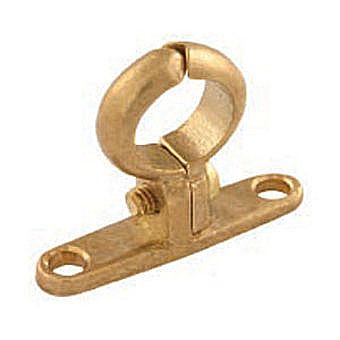 15mm Brass Plated School Board Pipe Clip