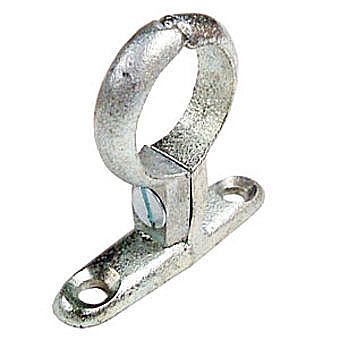 15mm Chrome Plated School Board Pipe Clip