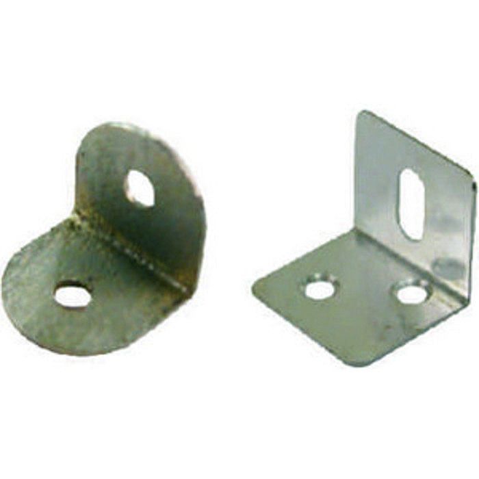 25mm x 25mm ZP Slotted Steel Bracket (Pack of 100) Ray Grahams DIY Store