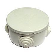 80 x 40mm Circular IP44 Moulded Box