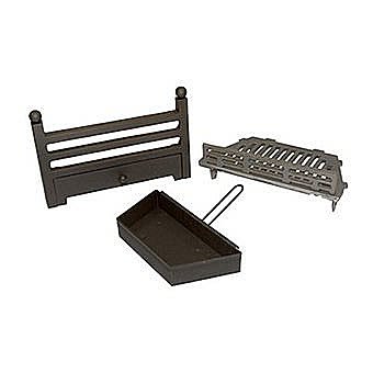 Atlanta Solid Fuel Kit - 16" Fire Grate, Front and ashpan