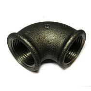 Black Iron Elbow 90º 1/2"