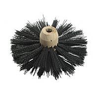 Black Plastic Chimney Brush 16"