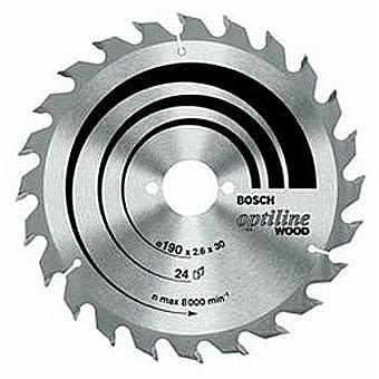 Bosch 160x2.6x20/16mm 36T Optiline Saw Blade 2608640597