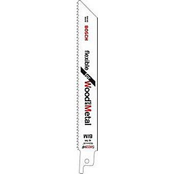 Bosch S922HF Reciprocating Saw Blades Flexible For Wood & Metal 5pk 2608