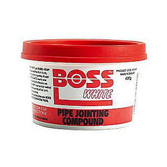 Boss White Pipe Jointing Compound 400g.