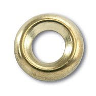 Brass Screw Cup No. 8 (Pack of 10)