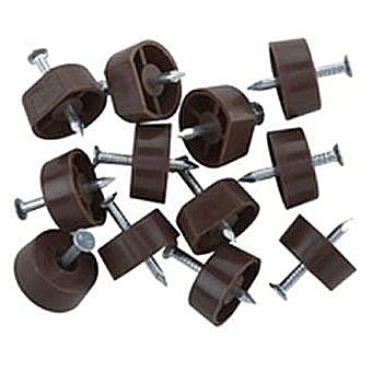 Centurion CJ152P Brown Nail in Shelf Supports (20PK)