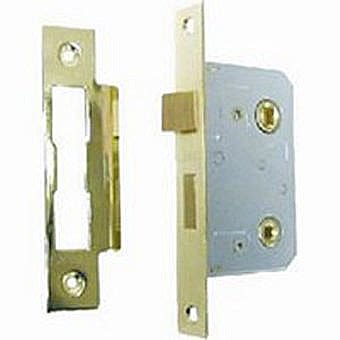 Centurion SP220P Bathroom Mortice Lock 2½" PB