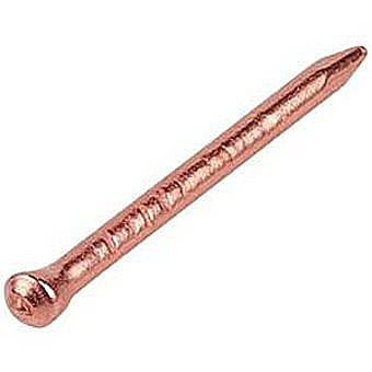 Challenge 20mm Coppered Hardboard Pins 40g Box