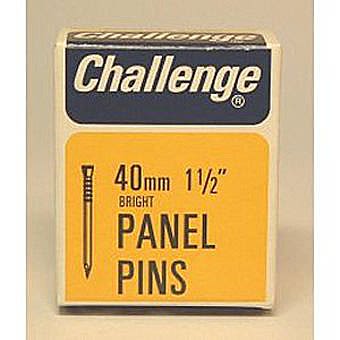 Challenge 30mm Bright Panel Pins 50g Box