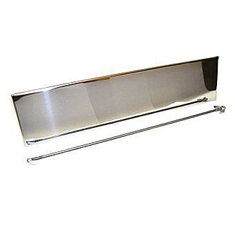 Polished Chrome Smoke Hood 16 Inch