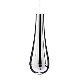 Croydex Teardrop Chrome Light Pull